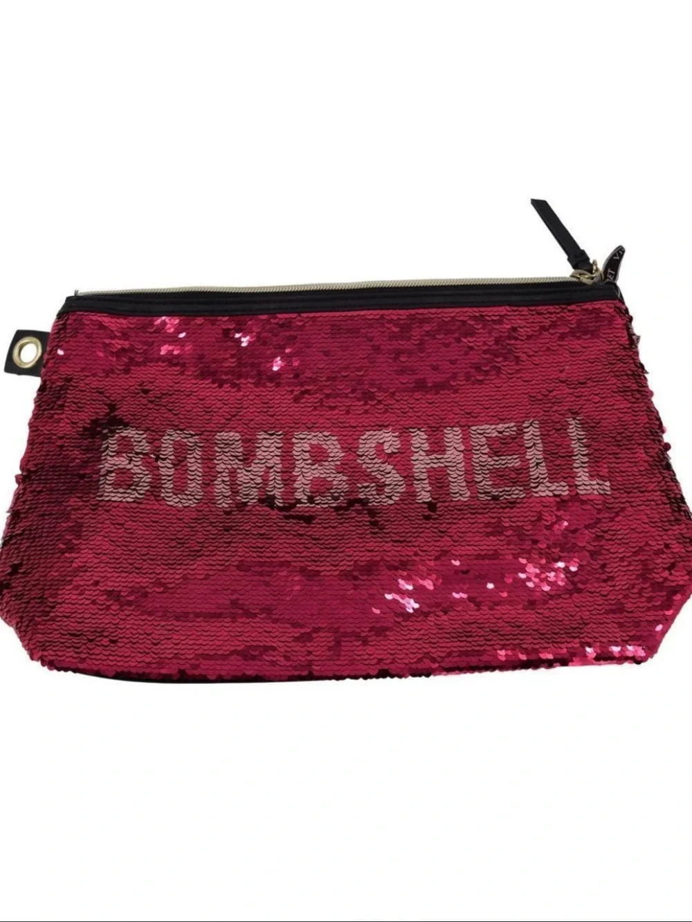 Victoria's Secret Bombshell Medium Cosmetic Bag Y2K